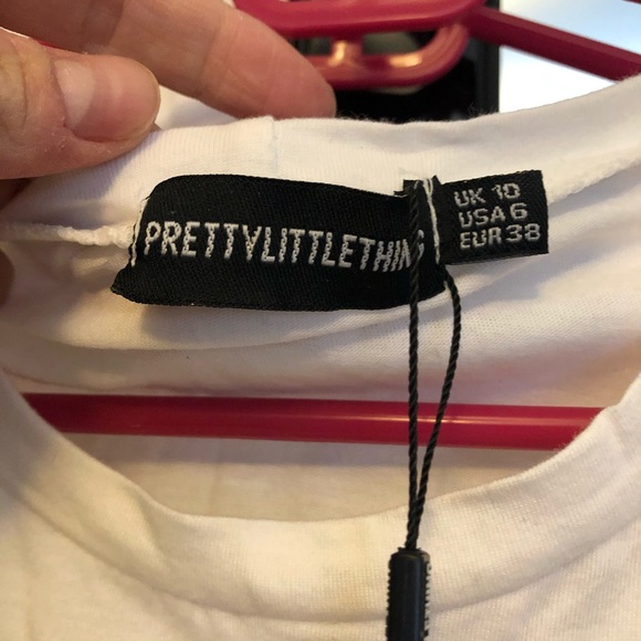 Heart Embroidered T Shirt Dress, tags attached - Picture 2 of 4